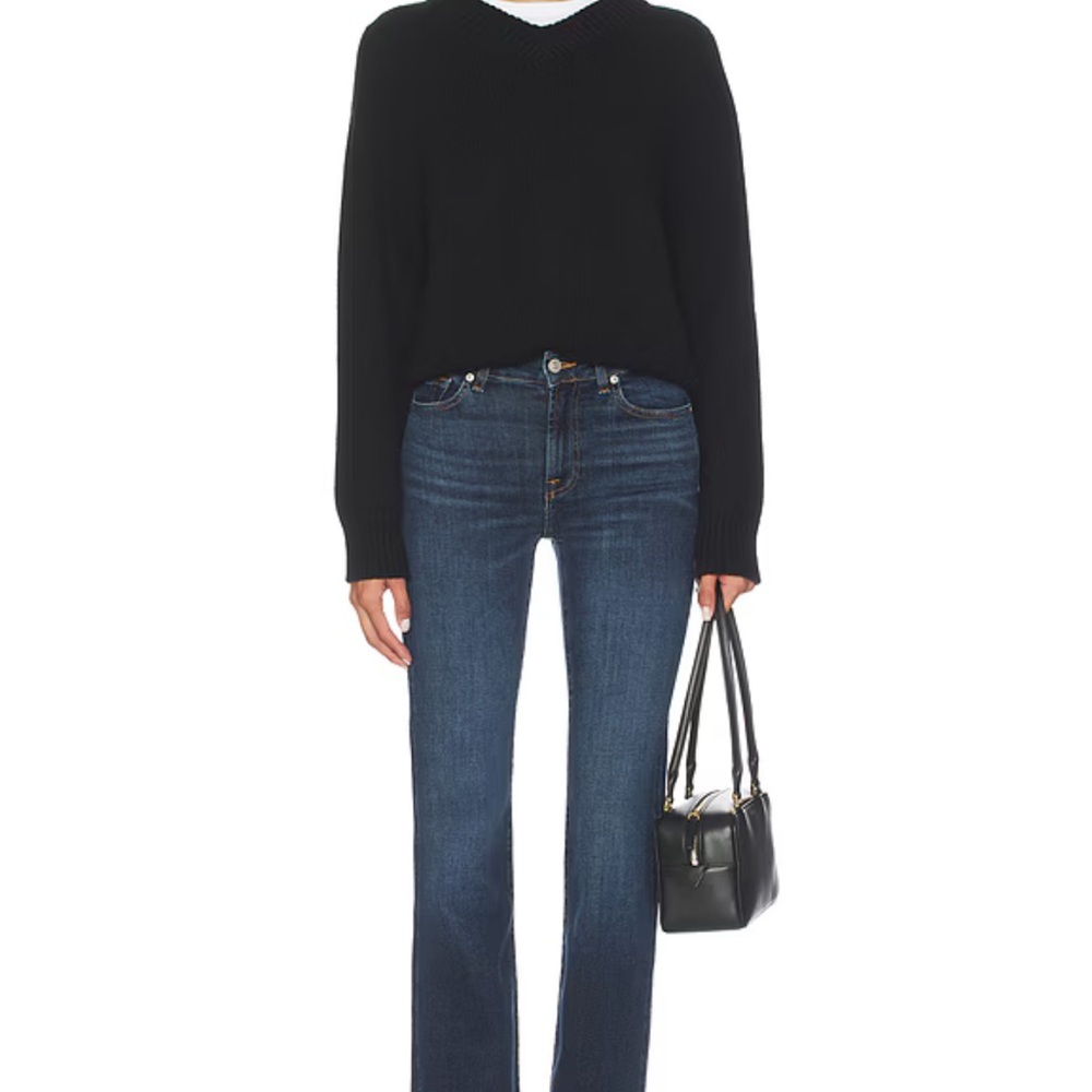 The Leggy Bootcut Jeans in Midnight Fade